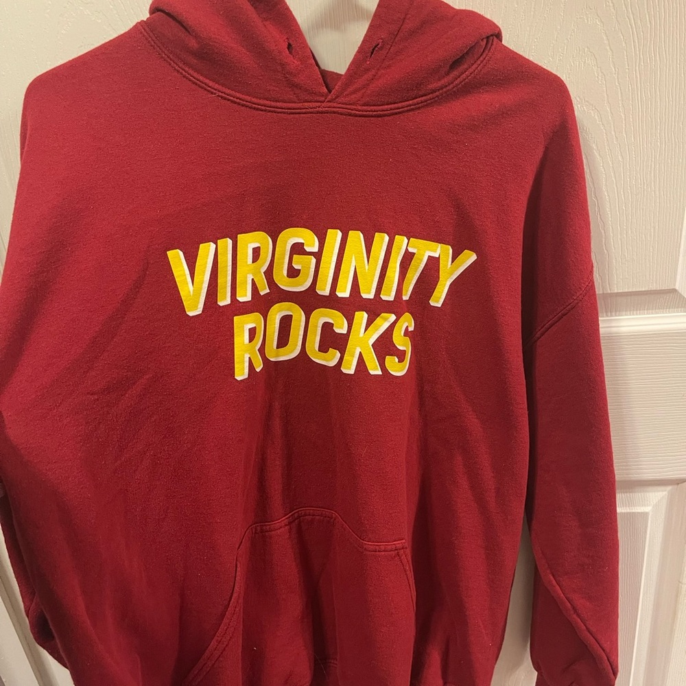 Danny Duncan Virginity Rocks Burgundy Hoodie